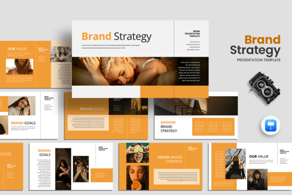 Download Brand Strategy - Keynote Template - Keynote template Collection