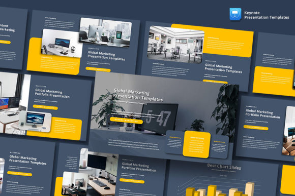 Download Global Marketing - Keynote Template - Keynote template Collection