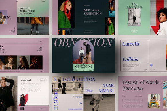 Download OBNOXION Keynote Template - Keynote template Collection