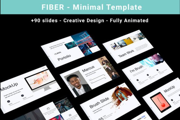 Download The Fiber - Minimal Powerpoint Template - Premium Resources