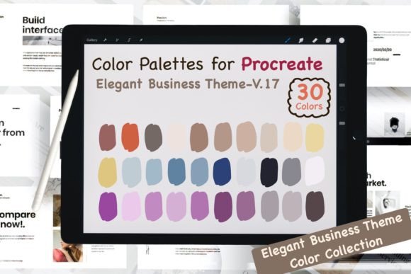 Download Procreate Color Palettes-Elegant Biz V17 - Biz Collection